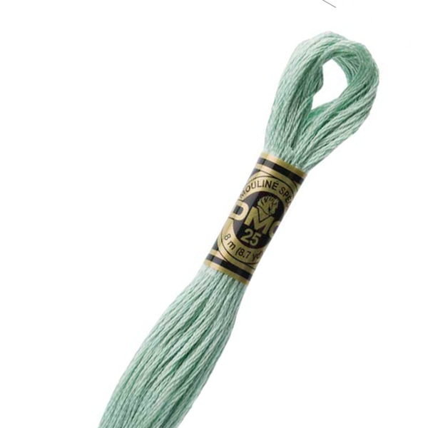 The Urban Store Embroidery Thread Very Light Blue Green DMC 504 RRP £1.40 CLEARANCE XL 99p