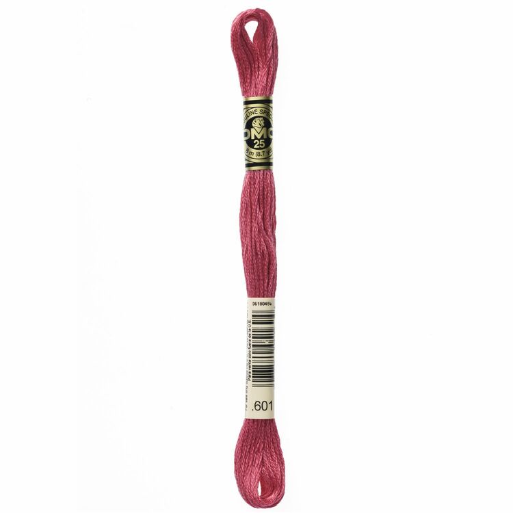 The Urban Store Embroidery Thread Dark Cranberry DMC 601 RRP £1.40 CLEARANCE XL 99p