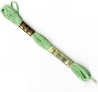 The Urban Store Embroidery Thread Medium Baby Green DMC 966 RRP £1.40 CLEARANCE XL 99p