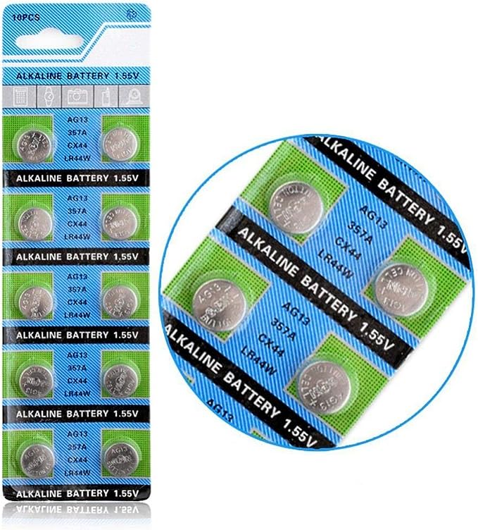 TMI AG 13 Alkaline Watch Batteries 1.55V 10 Pack RRP £9.60 CLEARANCE XL £6.99