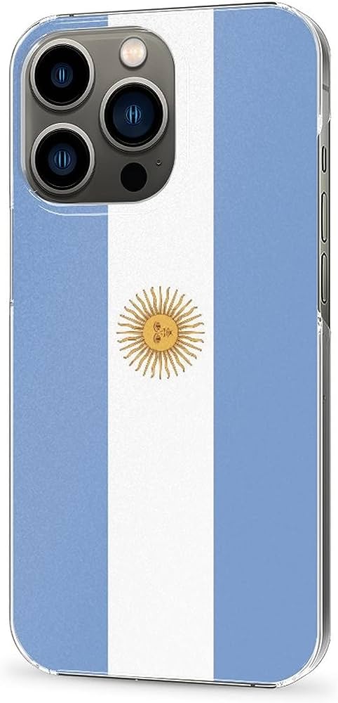 Deidentified IPhone 13 Pro Argentina Flag Case RRP £9.99 CLEARANCE XL £7.99