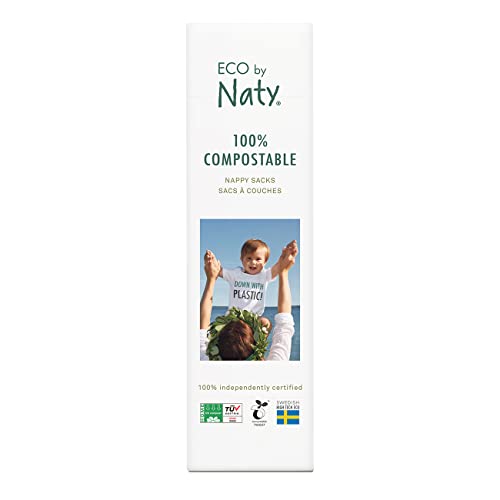 Naty By Nature Babycare Eco Disposal Nappy Bags RRP £1.99 CLEARANCE XL £1.49