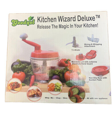 Goodqol Kitchen Wizard Deluxe Food Processor RRP £18.99 CLEARANCE XL £12.99