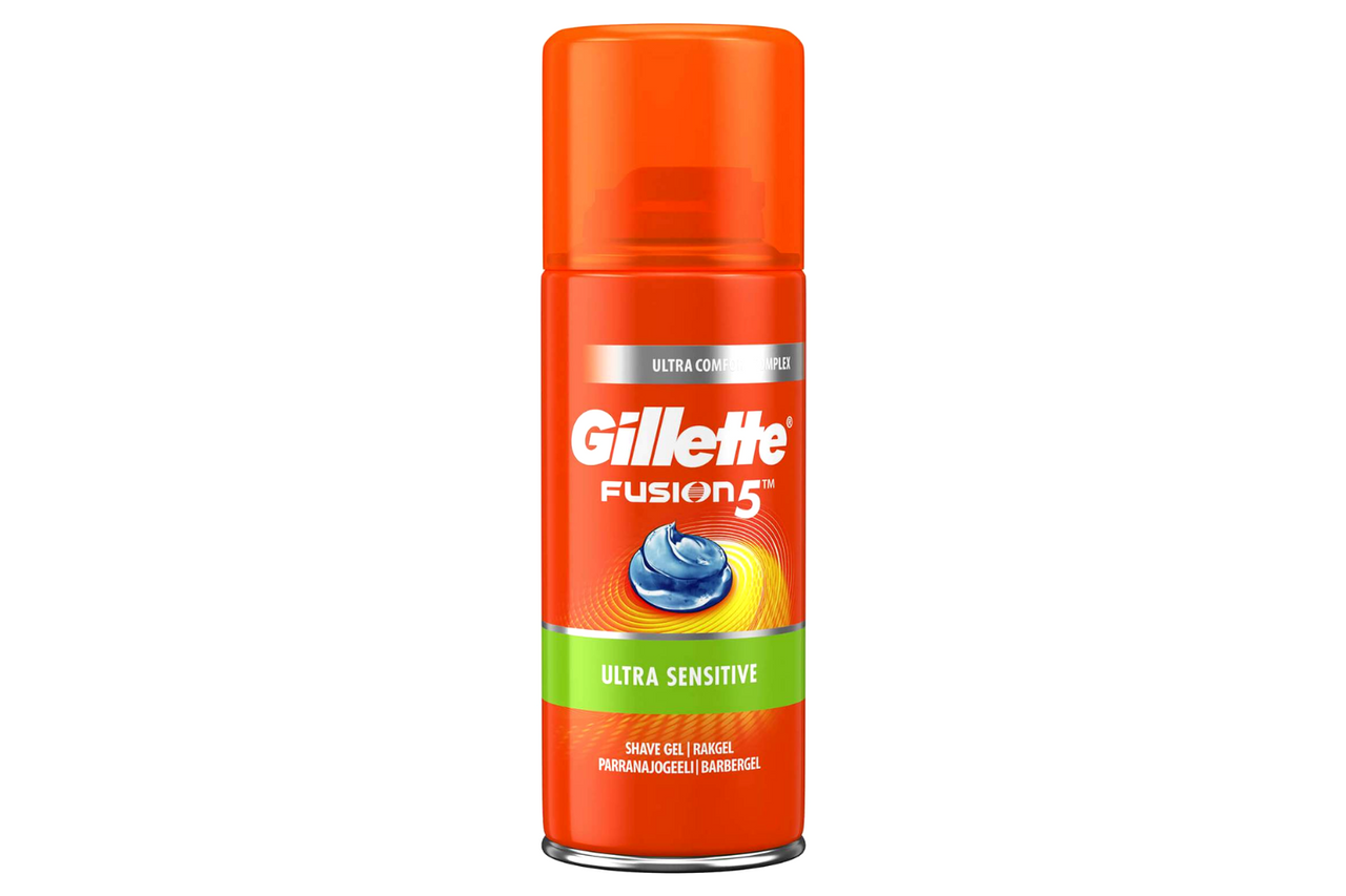 Gillette Fusion 5 Ultra Sensitive Shaving Gel 75ml RRP 1.70 CLEARANCE XL 59p or 2 for 1