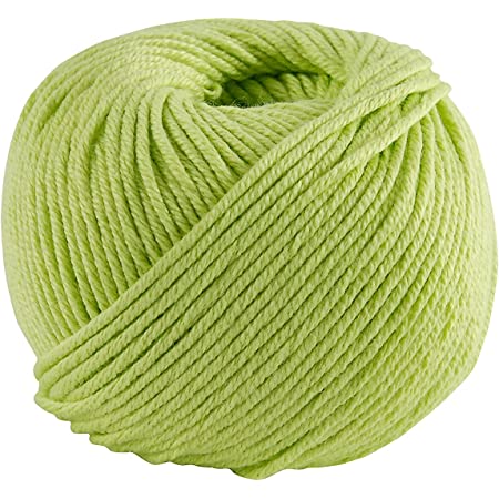 DMC Natura Just Cotton Lime Green Cotton Yarn 50g RRP 3.55 CLEARANCE XL 2.99