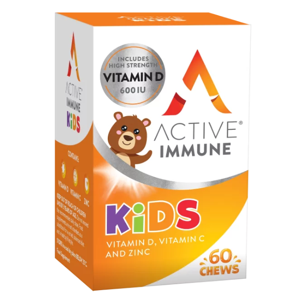 Active Immune Kids 60 Vegan Chews RRP £13.99 CLEARANCE XL £9.99