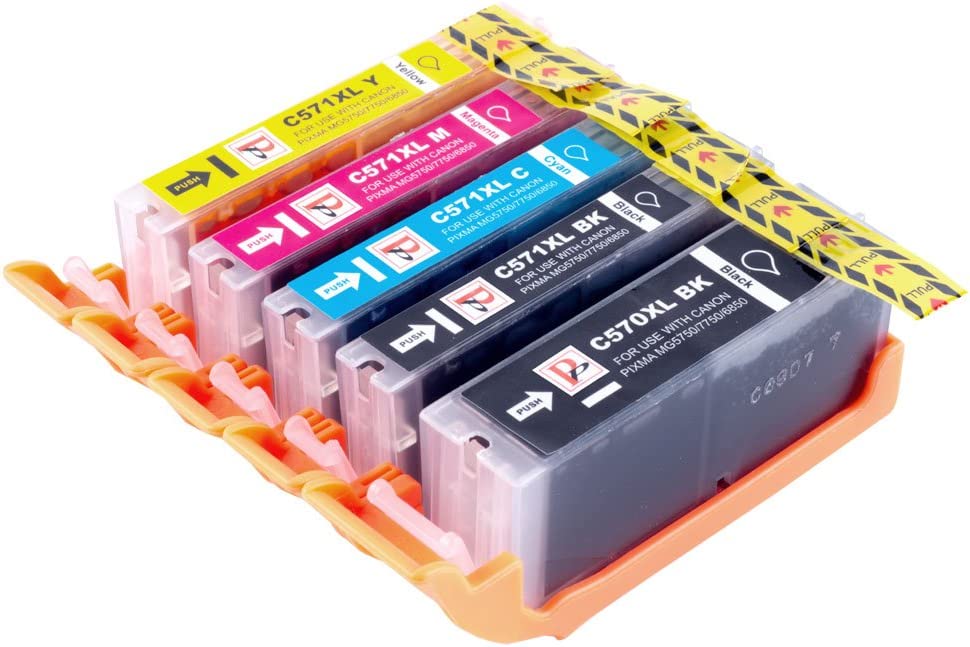 PerfectPrint Compatible Ink Cartridge Replacement 5 Pack RRP £9.99 CLEARANCE XL £7.99