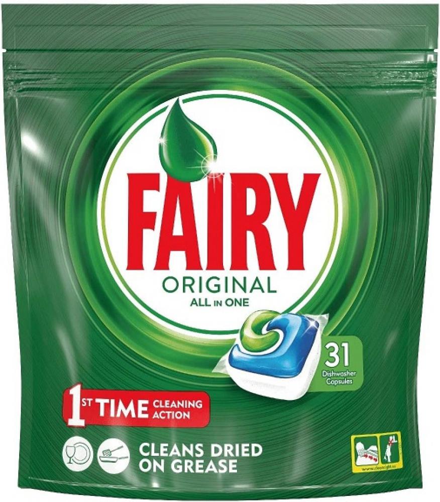 Fairy Original All In One Dishwasher Tablets 31 Pack 419g RRP 5 CLEARANCE XL 3.99