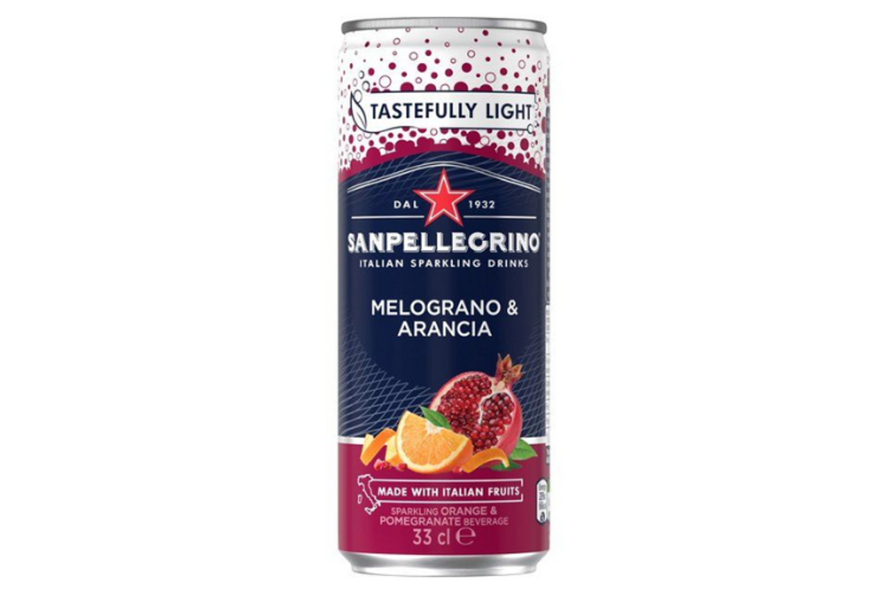 San Pellegrino Pomegranate & Orange Beverage 330ml RRP 1.39 CLEARANCE XL 99p