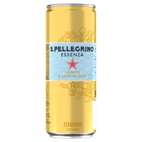 San Pellegrino Essenza Sparkling Lemon Water 330ml RRP 1 CLEARANCE XL 79p