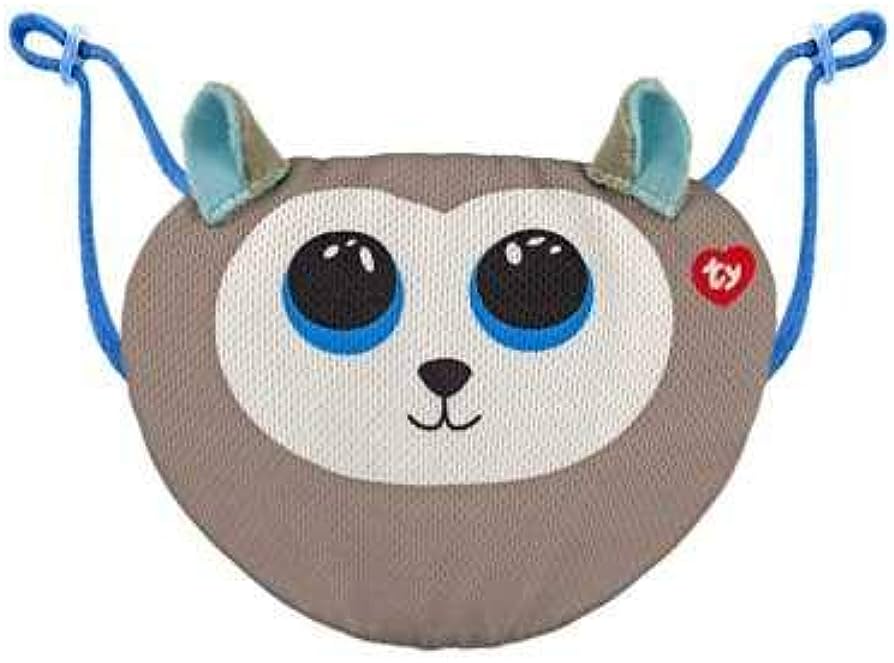 Ty Beanie Boo Face Mask Slush RRP 4.54 CLEARANCE XL 3.99