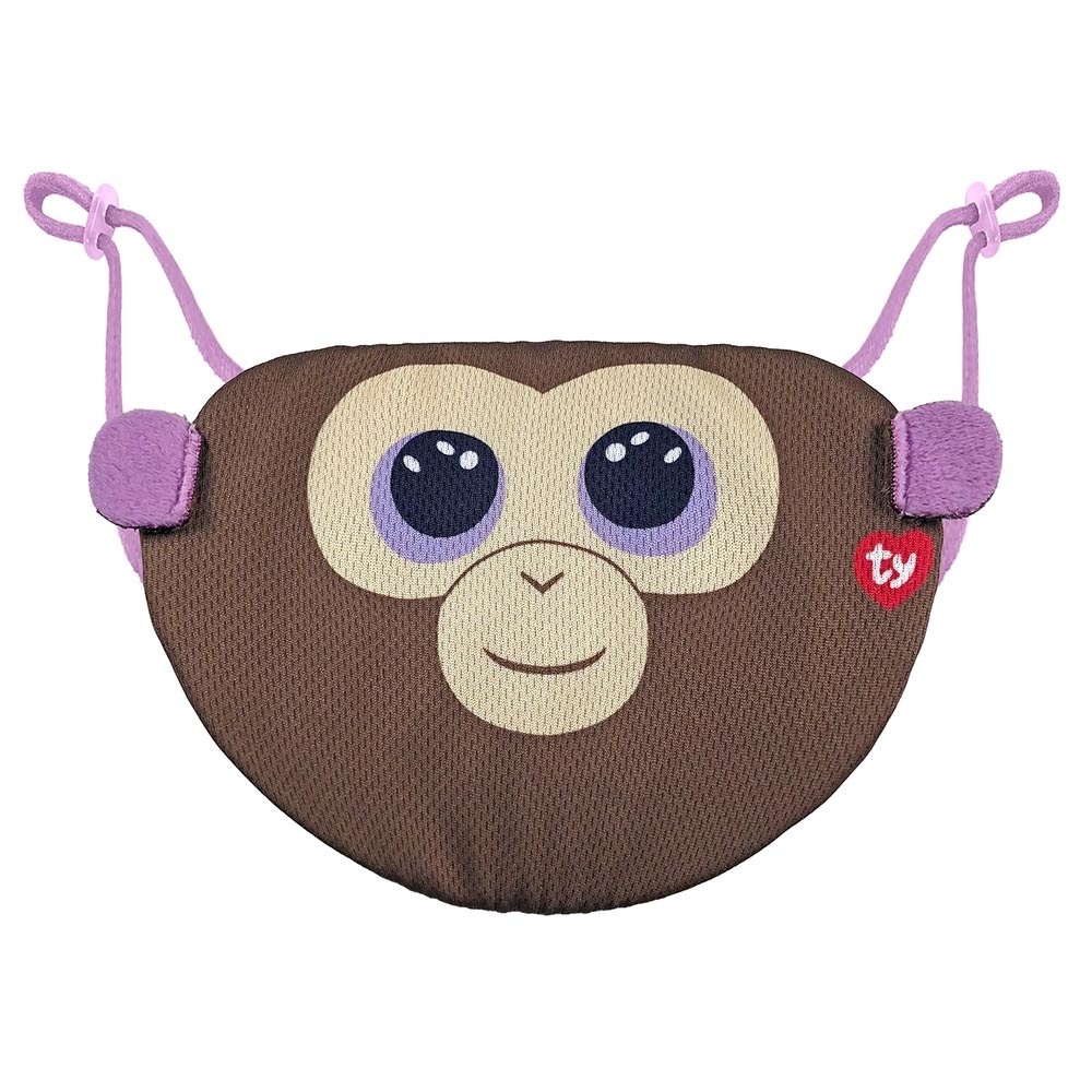 Ty Beanie Boo Face Mask Coconut RRP 4.54 CLEARANCE XL 3.99