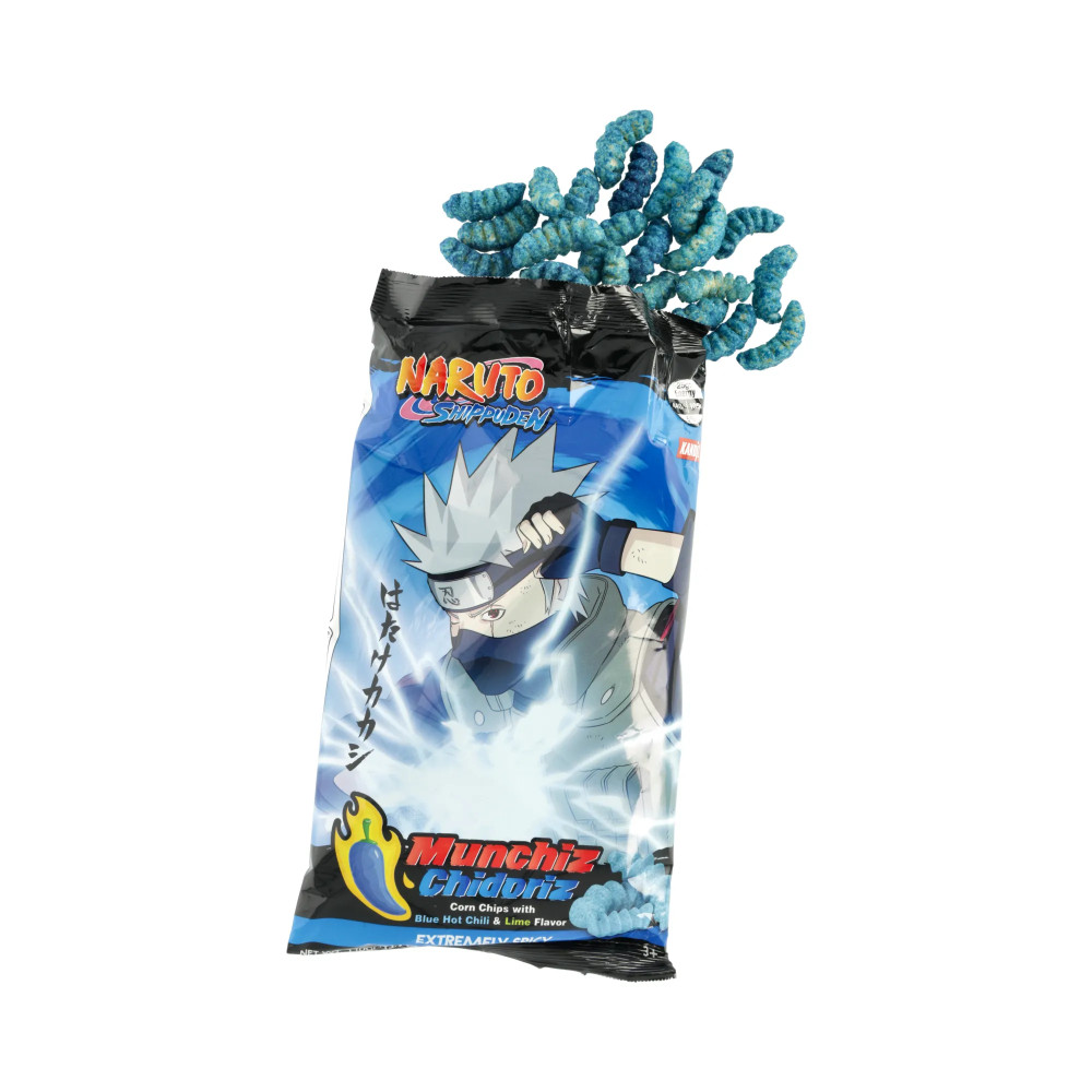 標本 Maruchizu Naruto Munchiz Blue Chilli Lime 110g RRP £2 CLEARANCE XL 99p