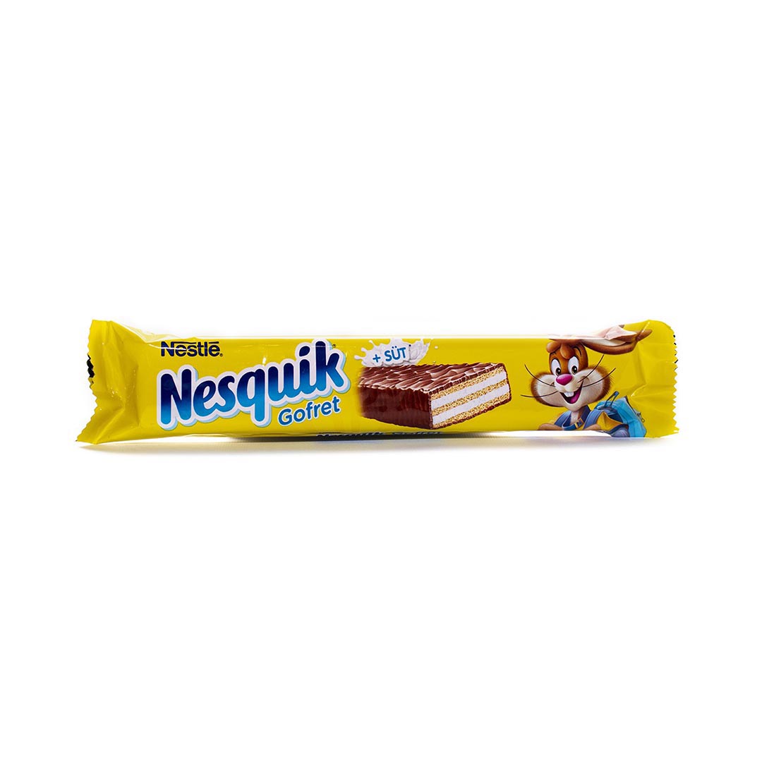 NESTLE NESQUİK SÜTLÜ ÇİKOLATALI GOFRET26,7GR