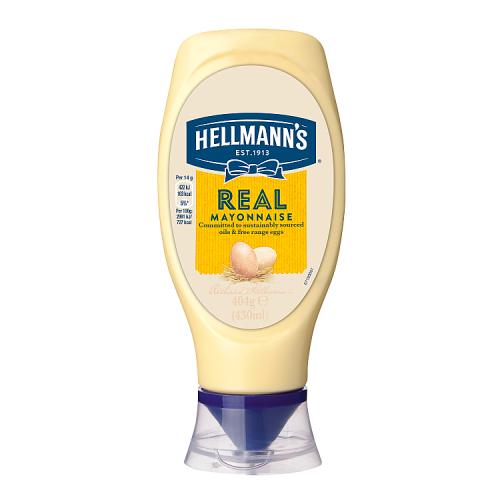 Hellmann's Real Mayonnaise 404g (430ml) RRP 2.90 CLEARANCE XL 1.50