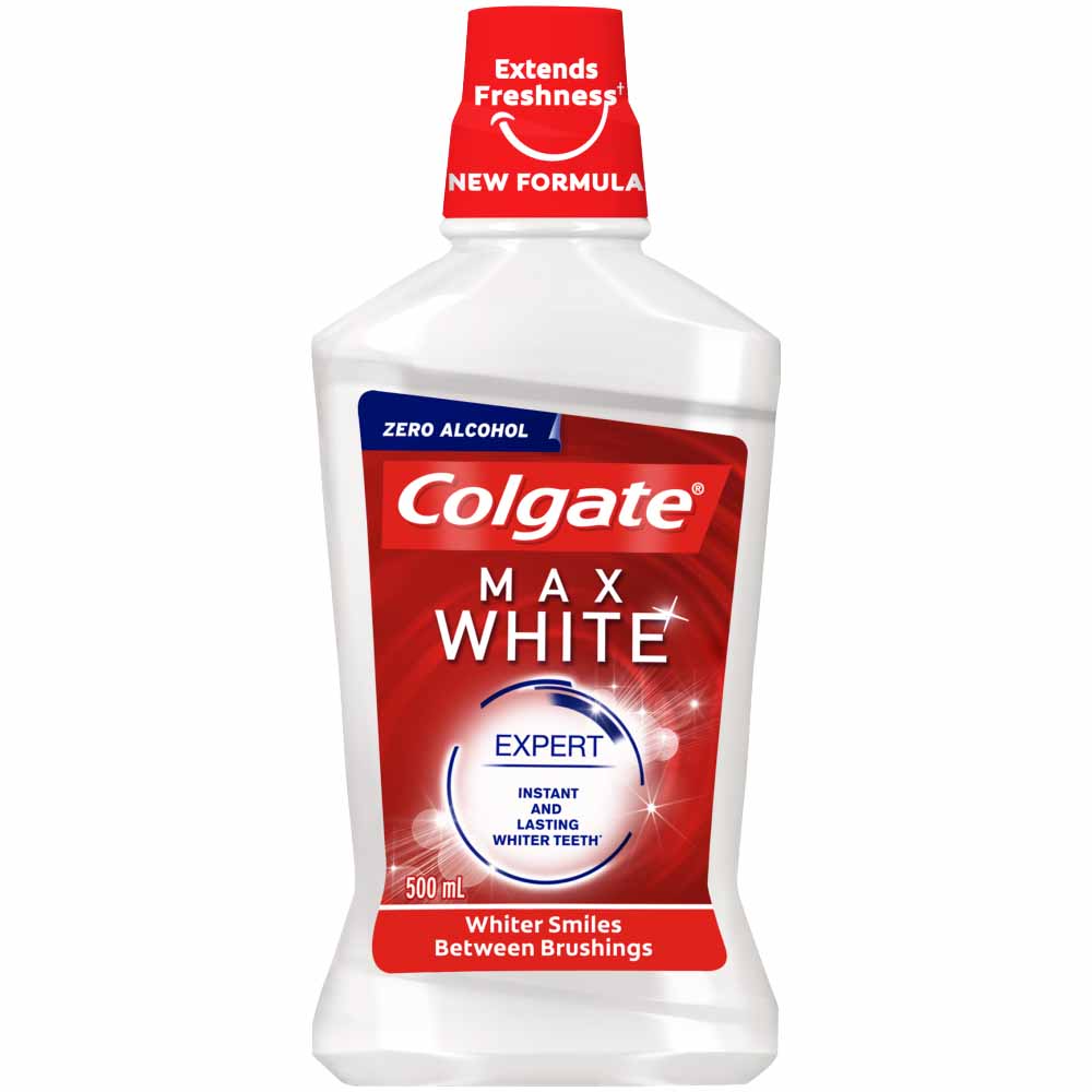 Colgate Mouthwash Max White One Sensational Mint 500ml RRP 2.50 CLEARANCE XL 1.99