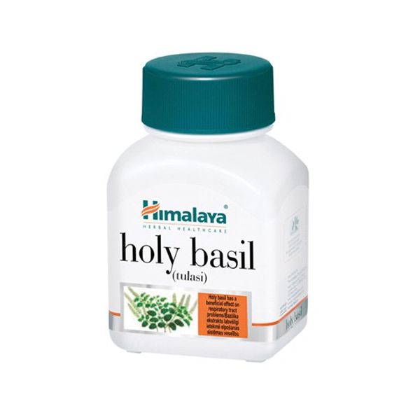 Himalaya Pure Herbs Holy Basil (Tulasi) Food Supplement 60 Capsules RRP £7.19 CLEARANCE XL £5.99