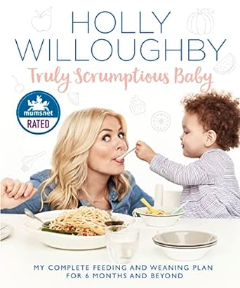 Holly Willoughby Truly Scrumptious Baby Hardcover Recipe Book RRP 16.99 CLEARANCE XL 7.99