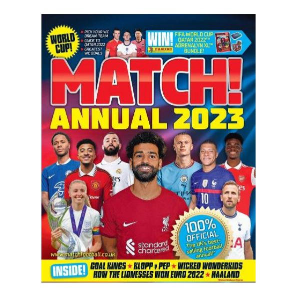 Match Annual 2023 Hardback Book RRP £8.99 CLEARANCE XL £4.99