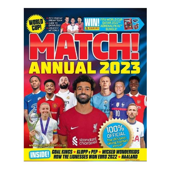 Match Annual 2023 Hardback Book RRP 8.99 CLEARANCE XL 4.99