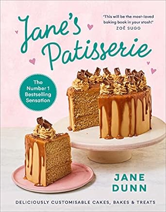 Jane’s Patisserie: Deliciously Customisable Cakes, Bakes & Treats Hardcover Recipe Book RRP £20 CLEARANCE XL £9.99