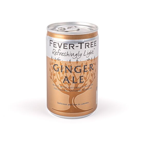 Fever-Tree Premium Ginger Ale 150ml Can RRP 95p CLEARANCE XL 59p or 2 for £1