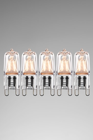 Next 5 Pack 28W G9 Halogen Dimmable Light Bulbs RRP £7 CLEARANCE XL £4.99