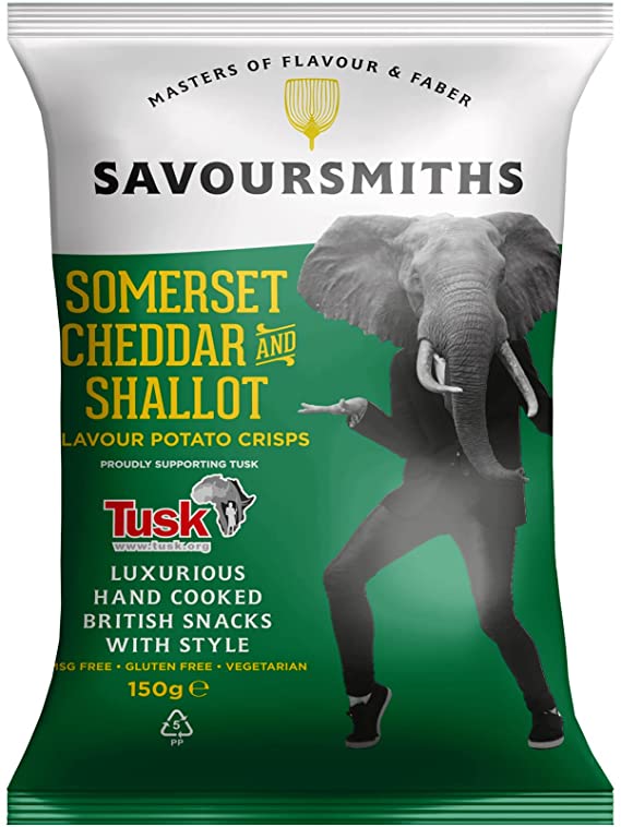Savoursmiths Somerset Cheddar & Shallot Flavour Potato Crisps 40g RRP ...