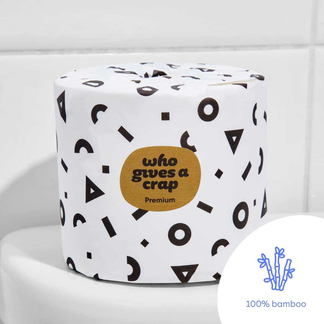 Who Gives A Crap Premium Bamboo 3 Ply Toilet Paper RRP £1.40 CLEARANCE ...