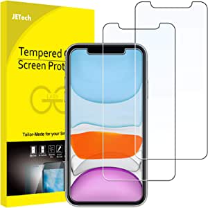 JETech 2 Pack Tempered Glass Screen Protector iPhone 11/XR RRP £5.09 CLEARANCE XL £3.99