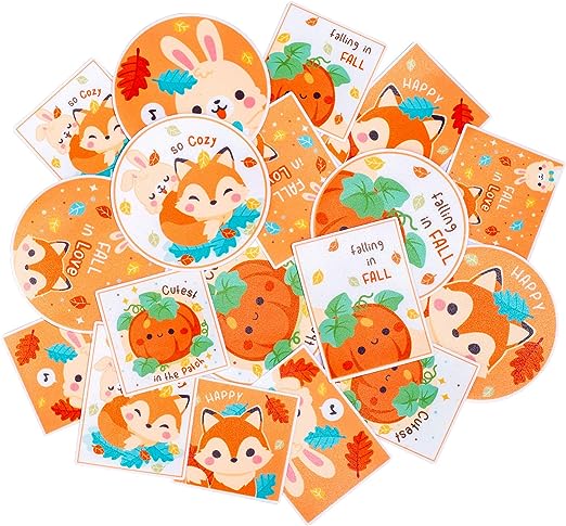 Navy Peony Snuggly Woodland Animal Stickers 36-Pack RRP £11.99 CLEARANCE XL £8.99