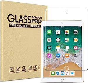 Tasnme Screen Protector for iPad 9.7 inch Easy Installation Tempered Glass Film RRP £5.99 CLEARANCE XL £4.99