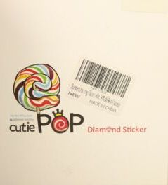 Cutie Pop Diamond Sticker Christmas Theme RRP £8.99 CLEARANCE XL £4.99