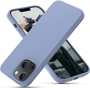 OIIAEE Sierra Blue Silicone Case Designed for iPhone 13 Case