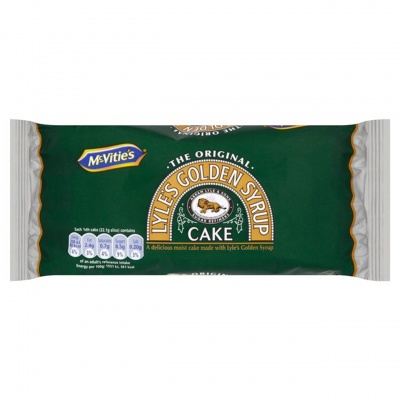 McVities Original Lyles Golden Syrup Cake (July - Dec 23) RRP 1.25 CLEARANCE XL 89p or 2 for 1.50