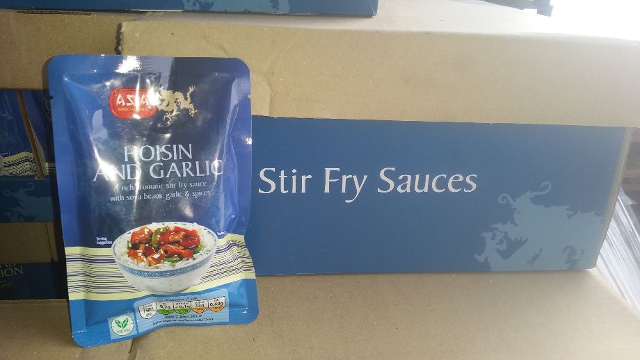 Asia Specialities Hoisin and Garlic Sauce Sachet 120g RRP 39p CLEARANCE XL 10p or 20 for £1