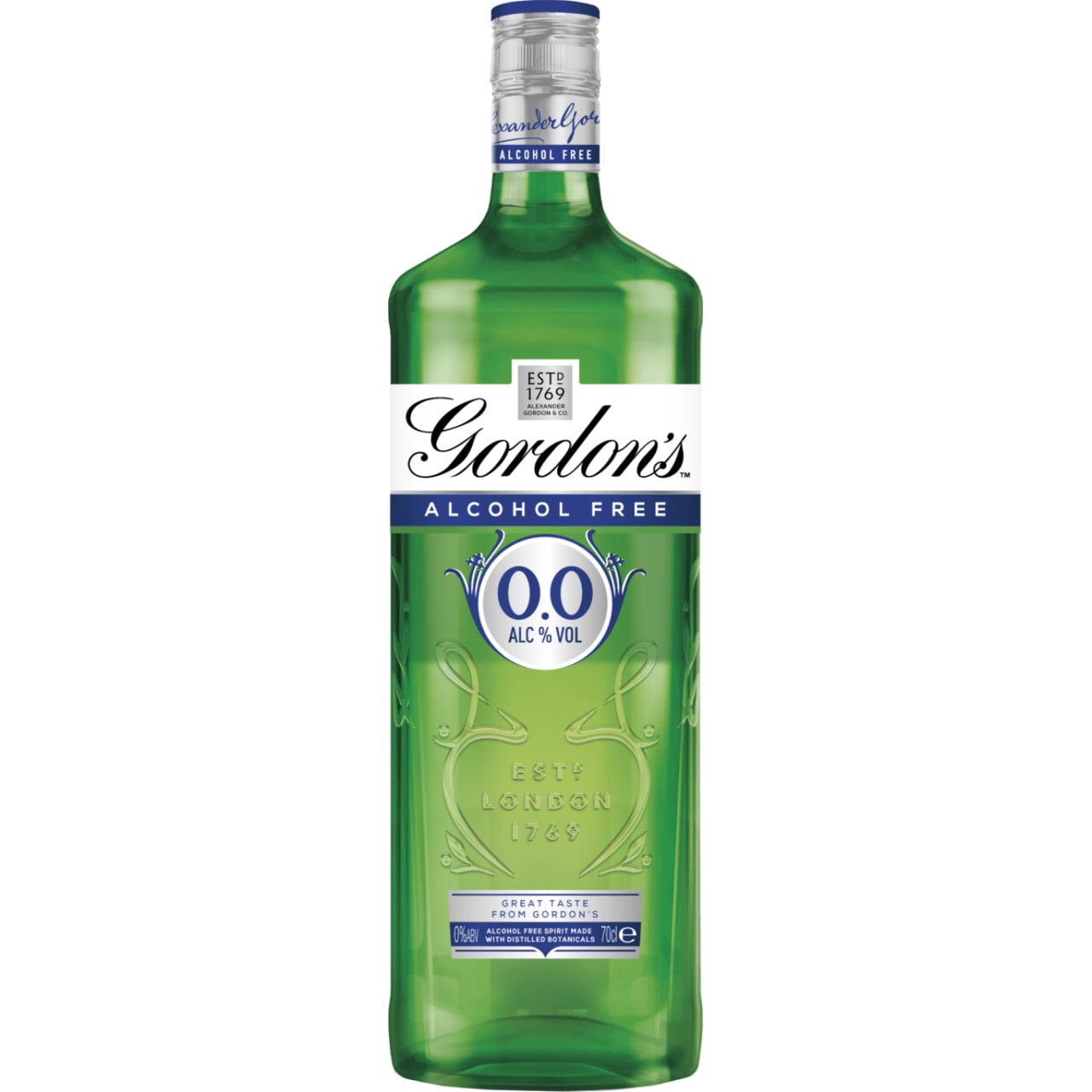 Gordons Alcohol Free Gin 70cl RRP £14.99 CLEARANCE XL £9.99 Clearance